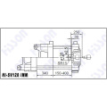 Servo motor de inyección de la máquina de moldeo 120t Hi-Sv120